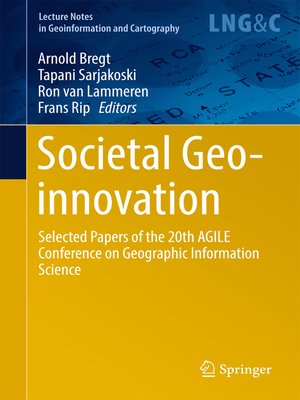 cover image of Societal Geo-innovation